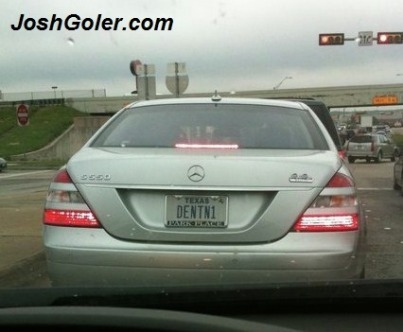 Mercedes personalized plates #4